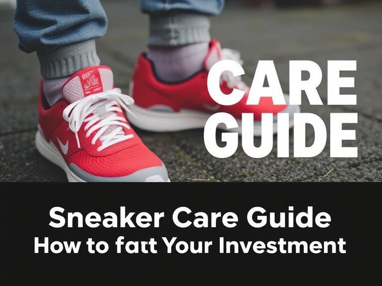 Sneaker Care Guide: How to Clean and Protect Your Investment
